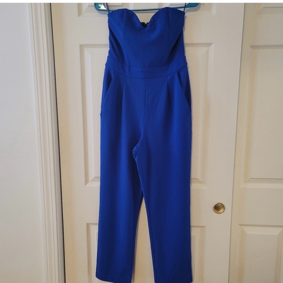 Blue express jumpsuit - Picture 2 of 3
